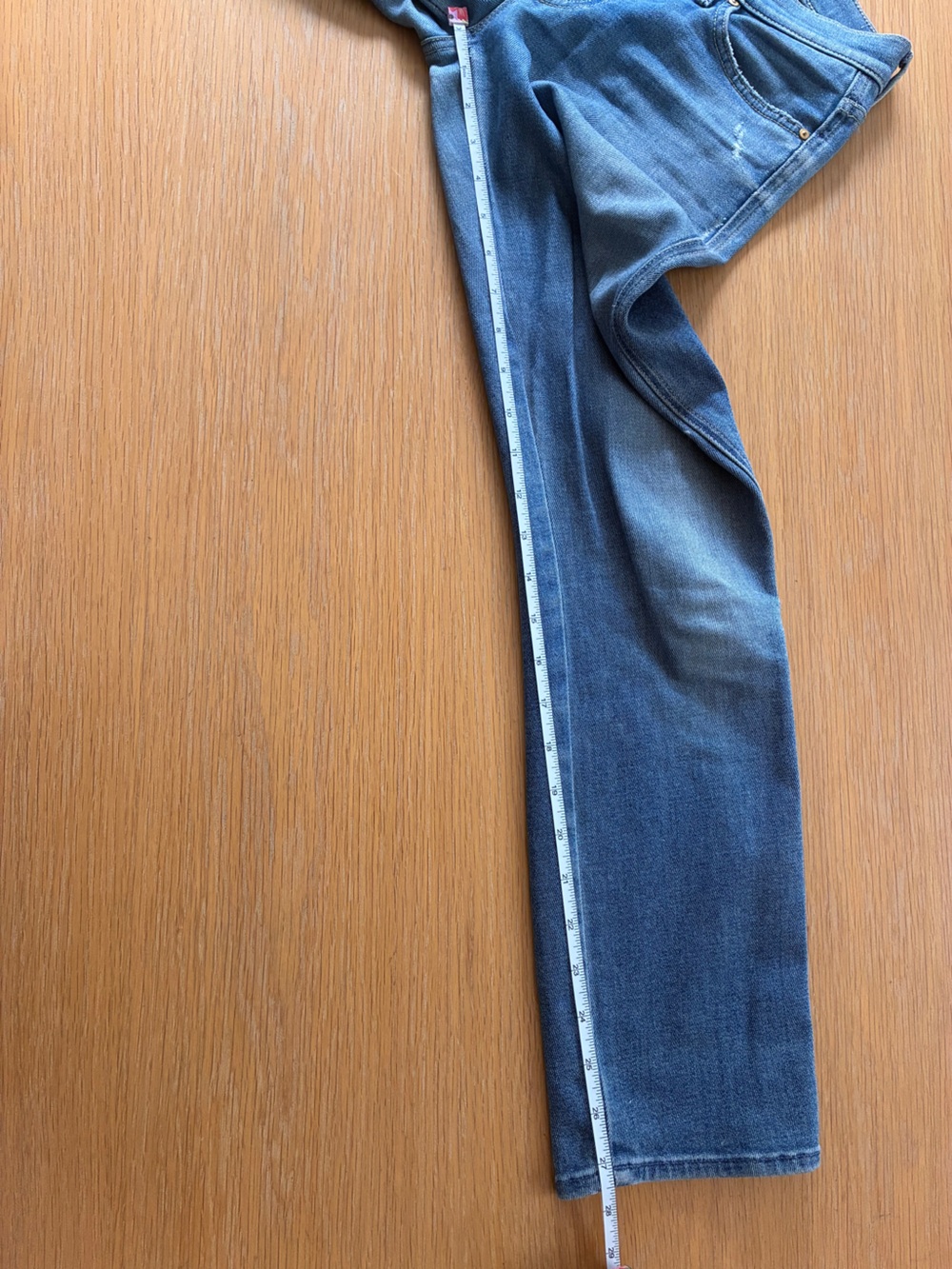 Mother-The Rascal-Blue-Straight-Leg-Denim-Jeans-Classic-Preppy-26 - Picture 11 of 11